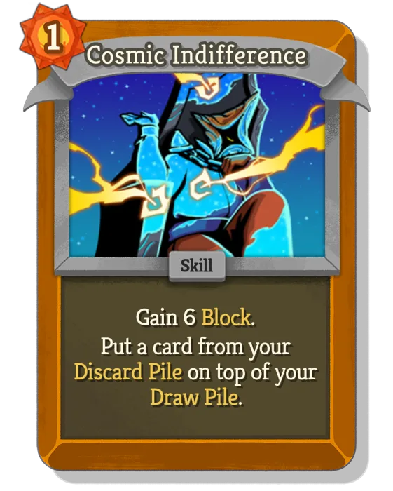 Cosmic Indifference