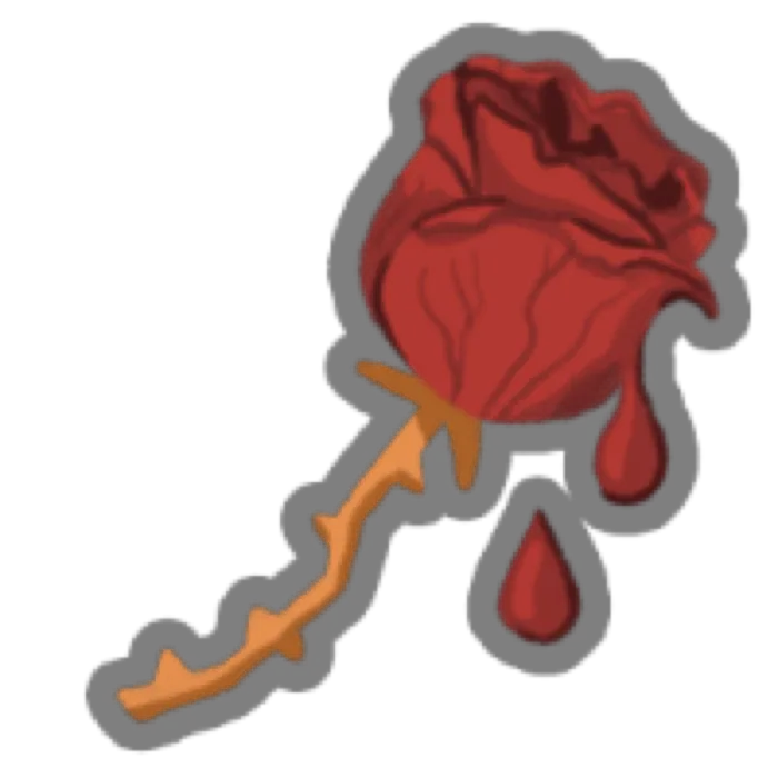 Blood Soaked Rose