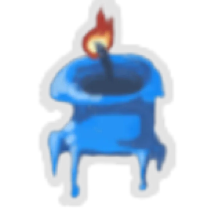Blue Candle