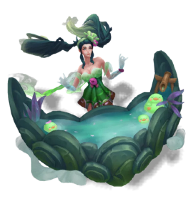Spirit Blossom Springs Sona Emerald