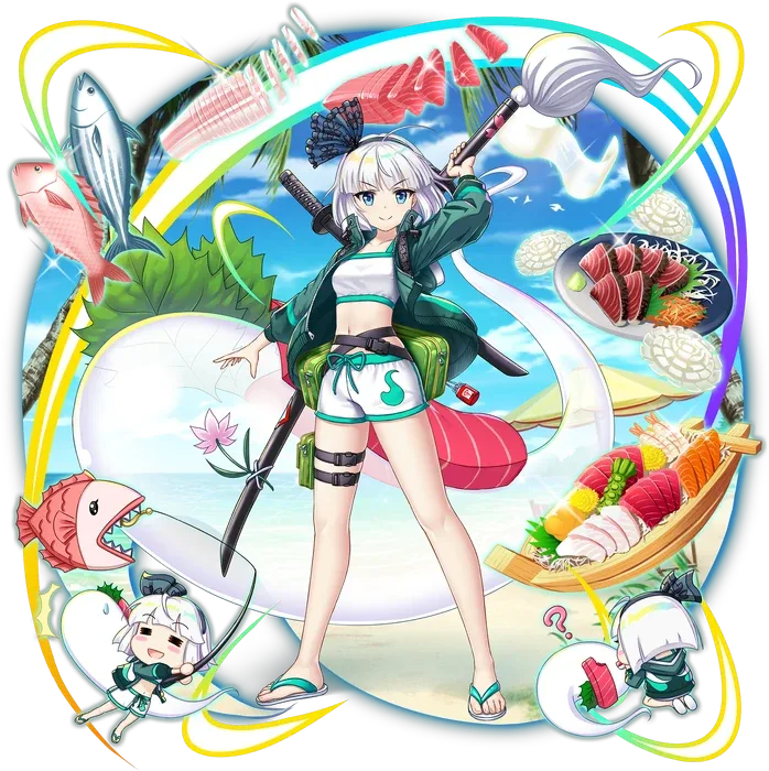 Youmu Konpaku Sunny Dual Wielder