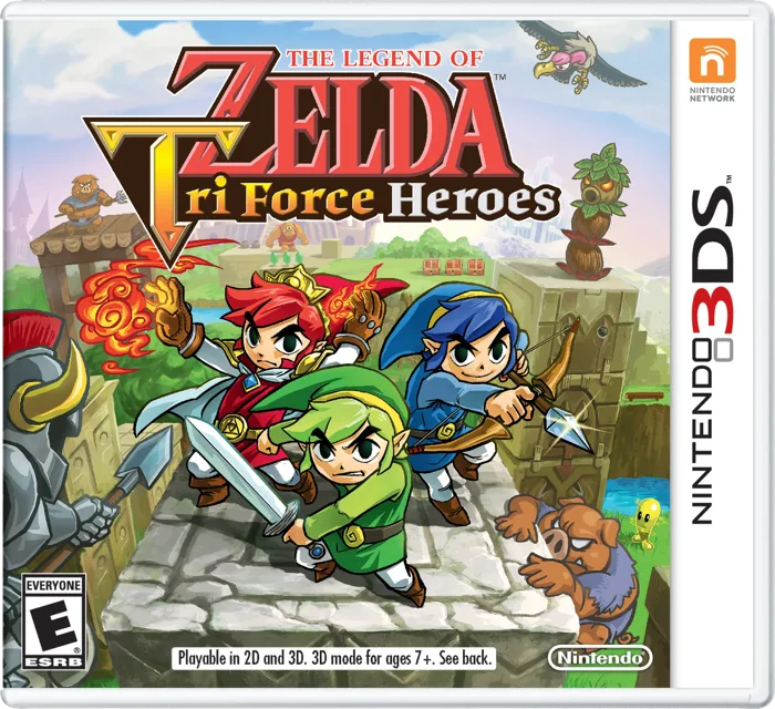 The Legend Of Zelda Tri Force Heroes