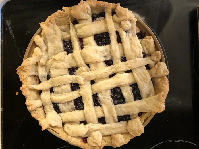 Saskatoon Berry Pie