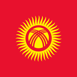 Flag Of Kyrgyzstan