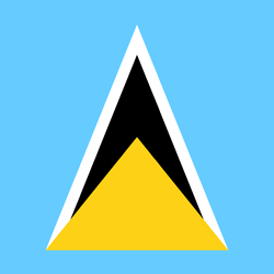 Flag Of Saint Lucia