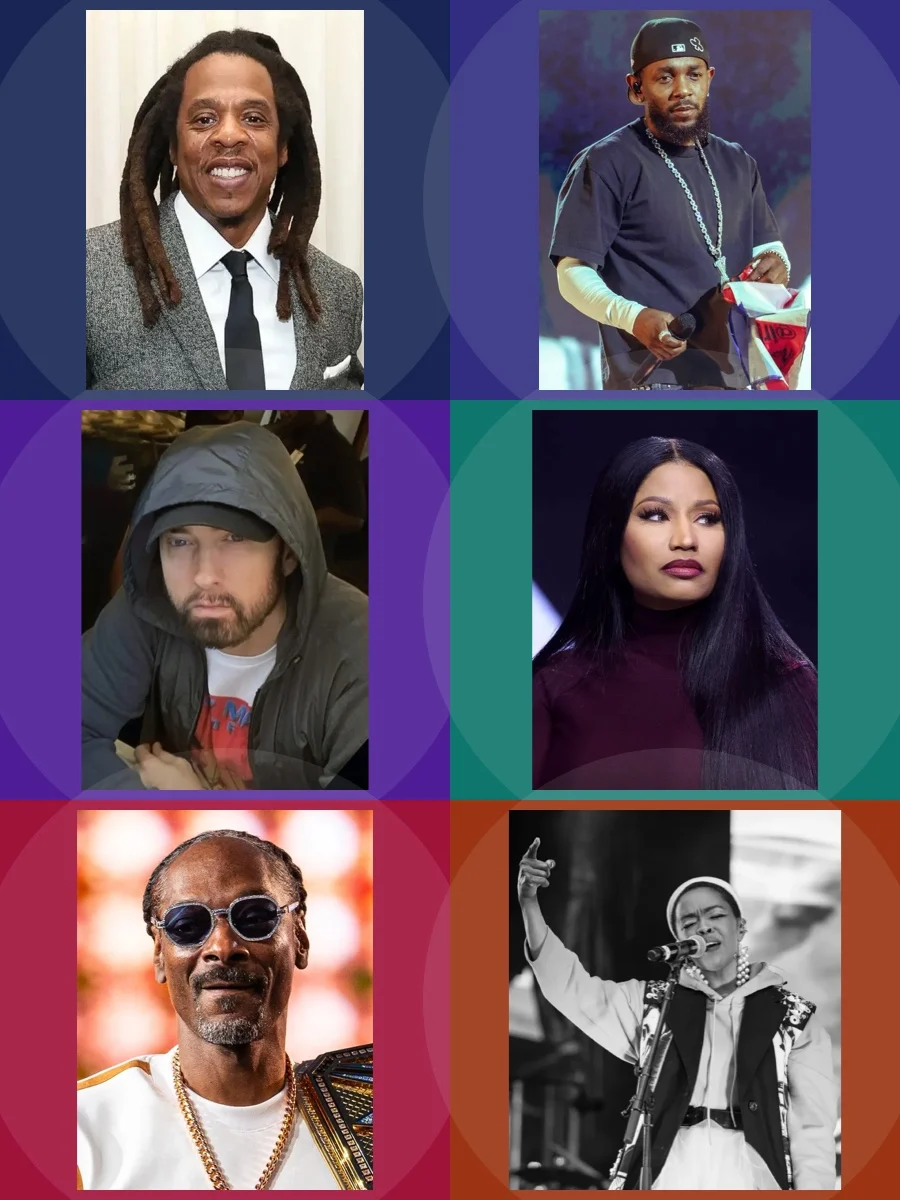 50 Maiores Rappers de Todos os Tempos