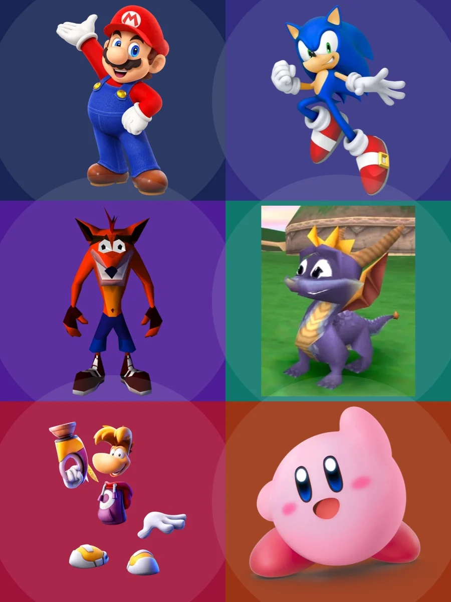 Platformer Mascots