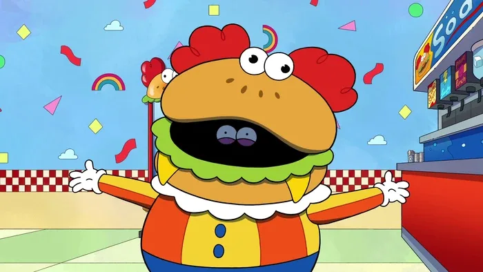 Mr Burger Clown