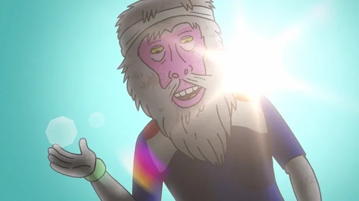 Jogging Baboon