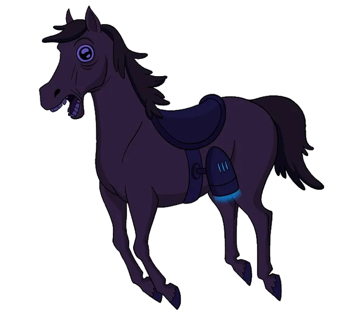 Paralyzed Horse