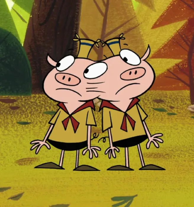 Conjoined Pigs