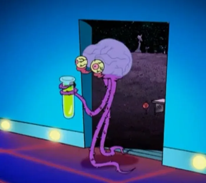 Alien Brain Visitor