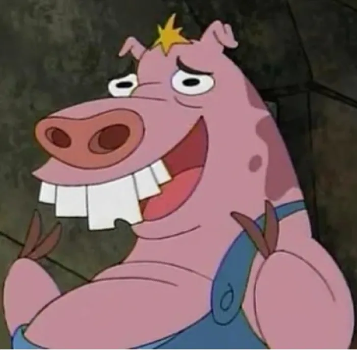Knuckles The Silly Piggy