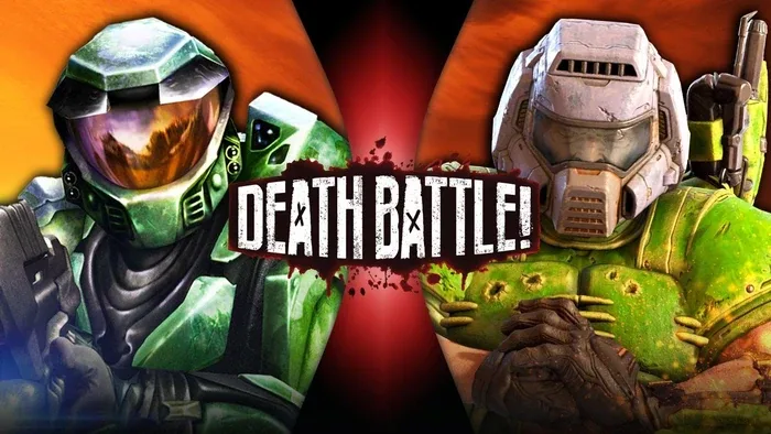 Master Chief Vs Doomguy
