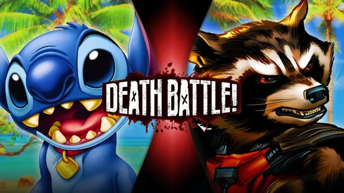 Stitch Vs Rocket Raccoon