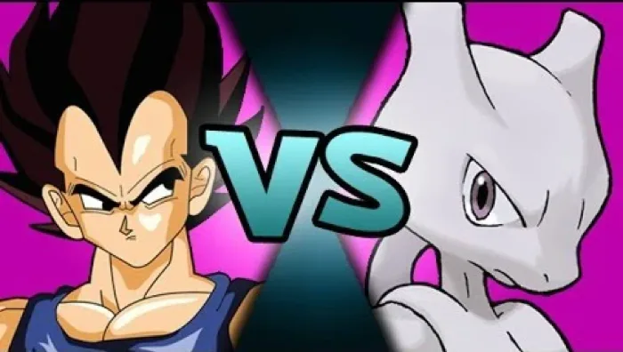 Vegeta Vs Mewtwo