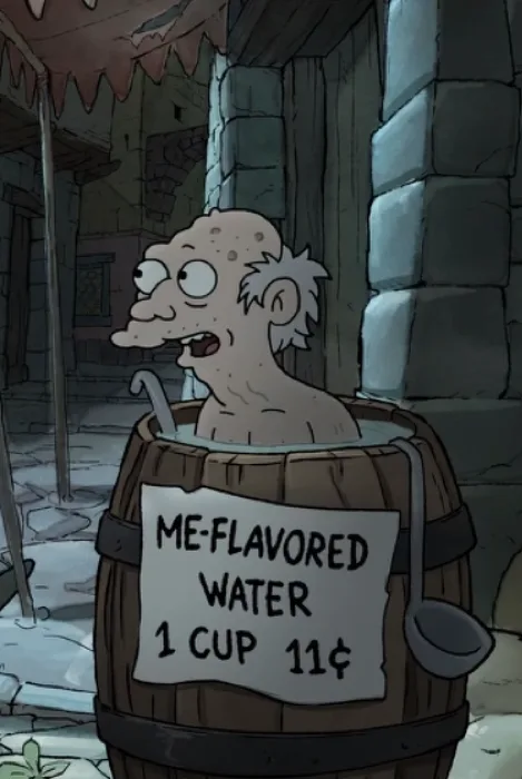 Me Flavored Water Salesman