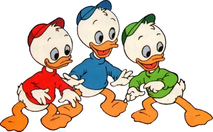 Huey Dewey And Louie Duck