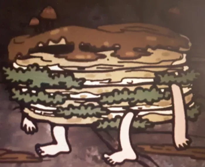 Gross Pancake Creature
