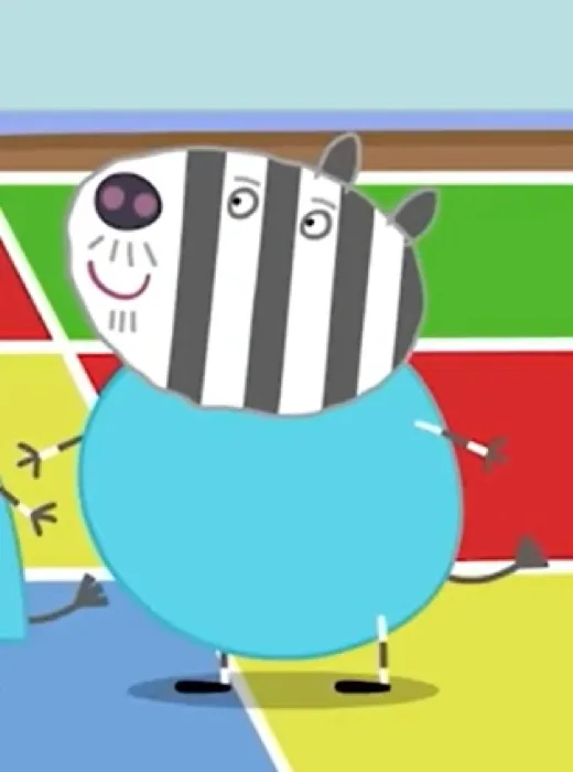 Grandpa Zebra
