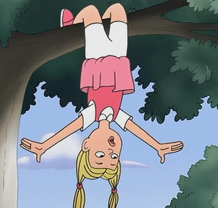 Upside Down Girl