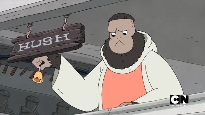 Sasquatch Monk Receptionist