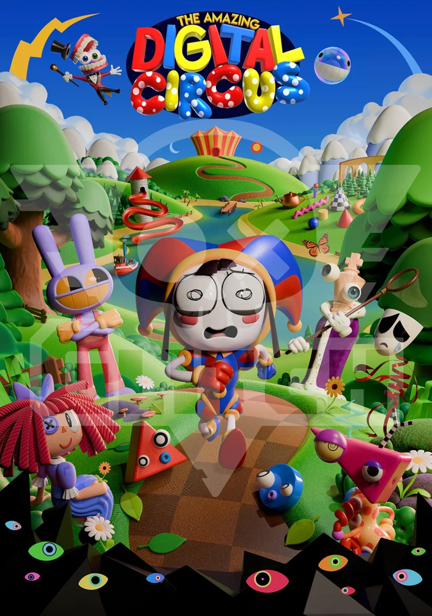 The Amazing Digital Circus DLE - Adivinhe o Personagem Secreto · Pistas, atributos e aquele chute certeiro