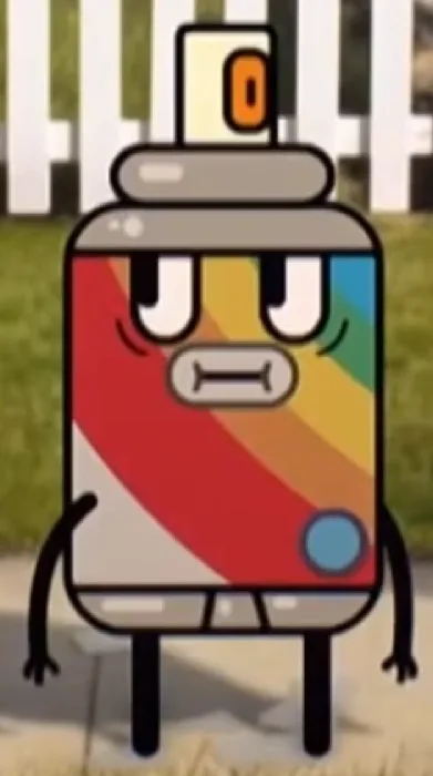 Spray Paint Bottle