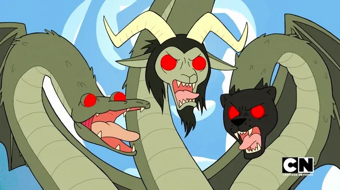 Three Headed Snake Monster
